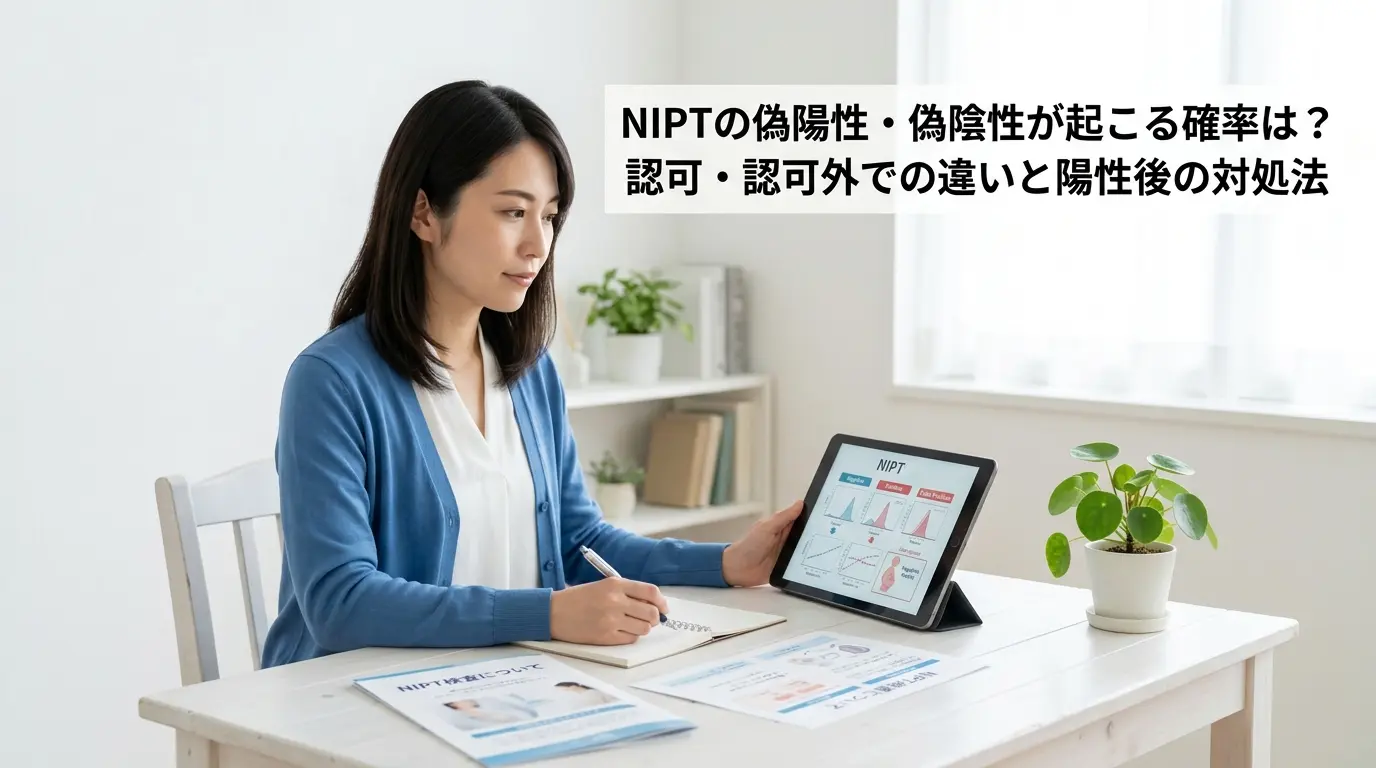 NIPTの偽陽性・偽陰性が起こる確率は？認可・認可外での違いと陽性後の対処法